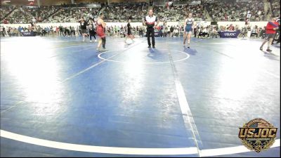 130 lbs Quarterfinal - Layla Brown, Standfast vs Aubree Flies, Blue Devil Wrestling