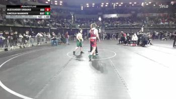 144 lbs Consi Of 8 #2 - Alexander Urbano, Audubon vs Lincoln Manente, Montgomery