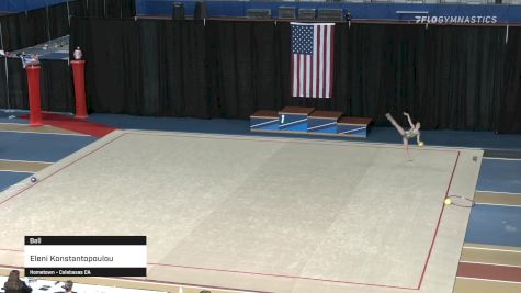 Eleni Konstantopoulou - Ball - 2021 Rhythmic Elite Qualifier