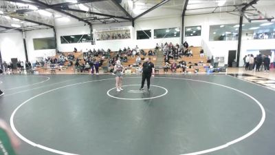 124 lbs Round 3 - Cheyenne Moreno, Indiana Tech vs Daniela Contin, Point Park