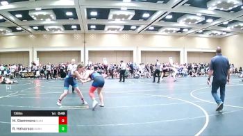 136 lbs 5th Place - Maci Stemmons, Guardian Knights vs Raeanna Halvorson, Durham Elite