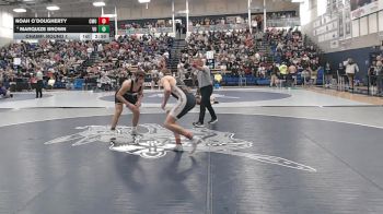 184 lbs Champ. Round 1 - Noah O`Dougherty, Colorado Mesa vs Marquize Brown, Vanguard