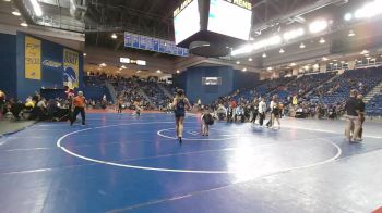 120 lbs Cons. Round 6 - Jocelyn Danbe, River Dell Regional vs Gracie Murphy, Council Rock South