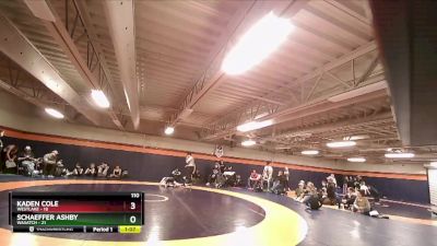 110 lbs Round 3 (4 Team) - Kaden Cole, Westlake vs Schaeffer Ashby, Wasatch