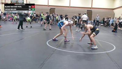 130 lbs Round 3 (8 Team) - Lucas Miller, Revival vs Blake Van Der Poel, Team Blue Hen