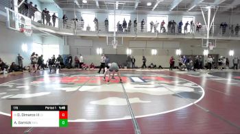 170 lbs Cons. Round 2 - Dino Dimarco Iii, Lake Stevens vs Aram Garnick, Royal