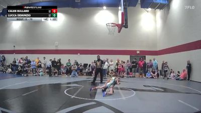 70 lbs Round 1 - Lucca DeNunzio, Legacy Elite Wrestling Club vs Caleb Bullard, Summerville Take Down