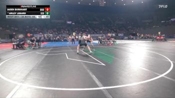 3A Boys 165 lbs 5th Place Match - Arley LeBard, Scio Boys vs Jaden Burkhart, Douglas Boys