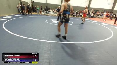 190 lbs Quarterfinal - Benjamin Gomez, NWWC vs Victor Cuellar, Tri Cities Wrestling Club