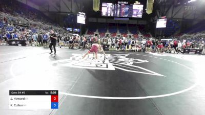 145 lbs Cons 64 #2 - Joshua Howard, Connecticut vs Kieran Cullen, New York