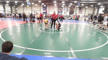 106 lbs Round Of 32 - Antoine Jackman, Doughboy Black vs Nicholas McGarrity, Quest School Of Wrestling Gold