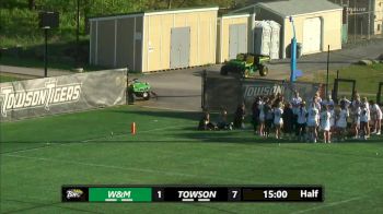 Replay: William & Mary vs Towson | Apr 27 @ 5 PM