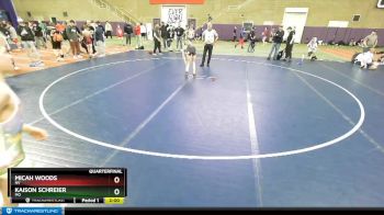 94 lbs Quarterfinal - Kaison Schreier, MO vs Micah Woods, NV