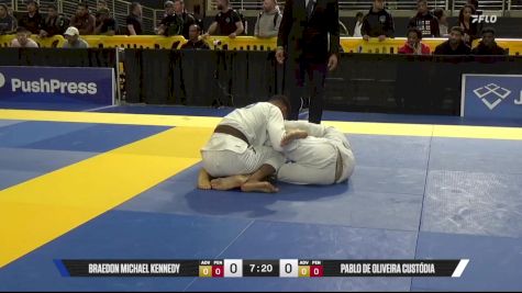 Pablo De Oliveira Custódia vs Braedon Michael Kennedy 2025 Pan Jiu Jitsu IBJJF Championship