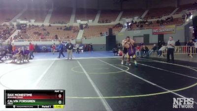 D1-285 lbs Champ. Round 1 - Dax Monestime, Boulder Creek vs Calvin Forsgren, Mesa