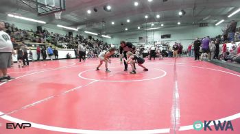 75 lbs Rr Rnd 2 - Olivia Reeves, Wyandotte Youth Wrestling vs Allyson Bloxham, Salina Wrestling Club