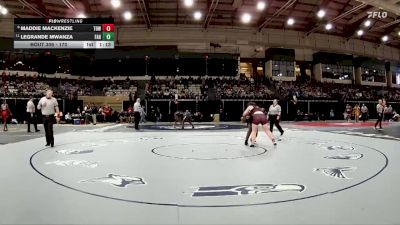 170 lbs Round 2 - Maddie MacKenzie, Towson vs LeGrande Mwanza, Fairmont Heights