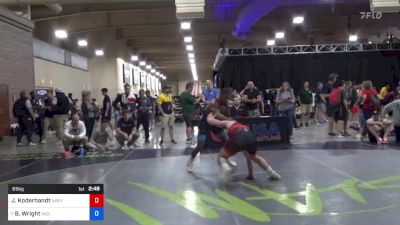 65 kg Cons 16 #2 - Joshua Koderhandt, Navy Wrestling Club vs Brandon Wright, Indiana/NYAC