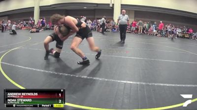 150 lbs Round 4 (6 Team) - Andrew Reynolds, Mi Pitbulls vs Noah Steward, Alpha Elite