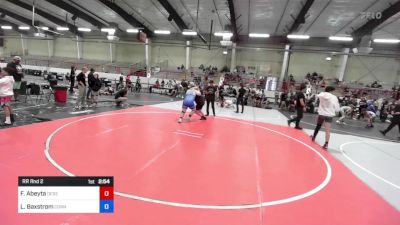 191 kg Rr Rnd 2 - Faith Abeyta, Desert Fusion vs Laykyn Baxstrom, Cornerstone Wrestling Club