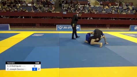 Christian A Rodriguez vs Charles Joseph Savino 2024 Pan IBJJF Jiu-Jitsu No-Gi Championship