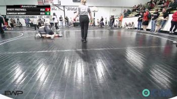 131-134 lbs Rr Rnd 2 - Ryett Fretwell, Wyandotte Youth Wrestling vs Linkoln Mosby, Wyandotte Youth Wrestling