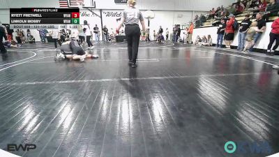 131-134 lbs Rr Rnd 2 - Ryett Fretwell, Wyandotte Youth Wrestling vs Linkoln Mosby, Wyandotte Youth Wrestling