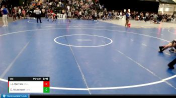 133 lbs Cons. Round 2 - Jake Barnes, Baker (Kan.) vs Clancy Mummert, Ottawa University