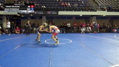 175 lbs 3rd Place Match - Grant Melichar, Askren Wrestling Academy vs Noah Fitzgerald, Red Cobra Wrestling Academy