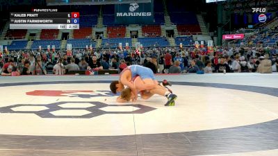 113 lbs Semis - Kaleb Pratt, IL vs Justin Farnsworth, PA