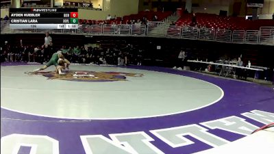 126 lbs Round 1 (16 Team) - Ayden Kuebler, Grand Island vs Cristian Lara, Schuyler