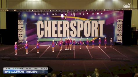 Epic Allstars - Royalty [2025 L2 Youth - Flex - D2 Day 1] 2025 CHEERSPORT Cartersville Classic
