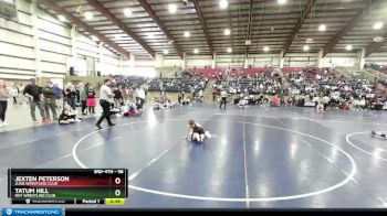 58 lbs 1st Place Match - Jexten Peterson, Juab Wrestling Club vs Tatum Hill, Roy Wrestling Club