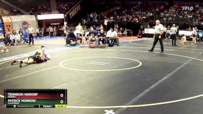 126 Class 1 lbs Cons. Round 2 - Tennison Nixdorf, Penney vs Patrick Morrow, California