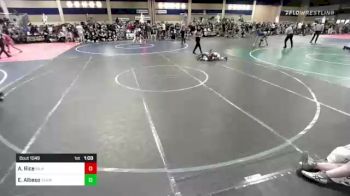 64 lbs Final - Azyah Rice, Inland Elite vs Elise Albeso, Team Aggression