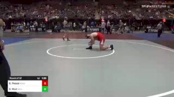 195 lbs Round Of 32 - Braden Pease, Poway vs Dylan Muir, Declo Grapplers