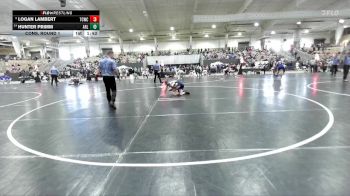 85 lbs Cons. Round 1 - Hunter Primm, Wildcats Wrestling vs Logan Lambert, GOVS Elite