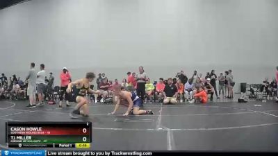 180 lbs Round 3 (4 Team) - Cason Howle, Southern Wolves Blue vs TJ Miller, Ground Up USA Guyz