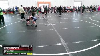 55 lbs Champ. Round 1 - Christian Leagans, Hard Rock vs Beau Patton, JET