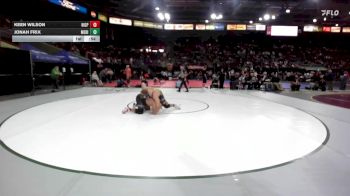 6A 215 lbs Cons. Round 1 - Jonah Frix, Meridian vs Keen Wilson, Highland-P