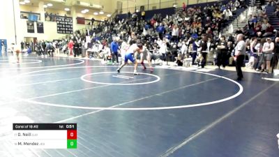 189 lbs Consi Of 16 #2 - Dysen Neill, Owen J. Roberts vs Marvin Mendez, Jesuit High School - Tampa