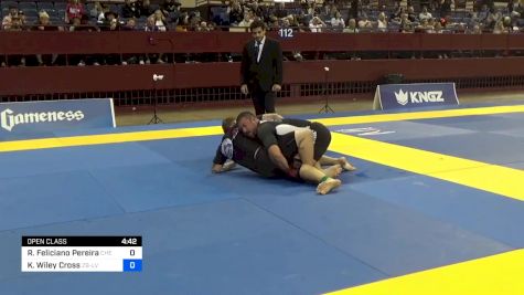 Ricardo Feliciano Pereira vs Kenny Wiley Cross 2024 Pan IBJJF Jiu-Jitsu No-Gi Championship