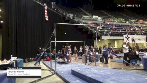 Brynley Nowak - Women's Group, Wings Gymnastics Academy - 2021 Women's Xcel Region 4 Championships