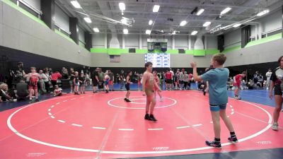 81 lbs Rr Rnd 2 - Adriana George, South Georgia Athletic Club vs Sascha Trujillo, Bison Takedown Wrestling Club