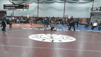 215 lbs Semifinal - Joseph Blanchard, Foxborough vs Xander Pizer, Scituate