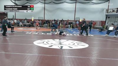 215 lbs Semifinal - Joseph Blanchard, Foxborough vs Xander Pizer, Scituate