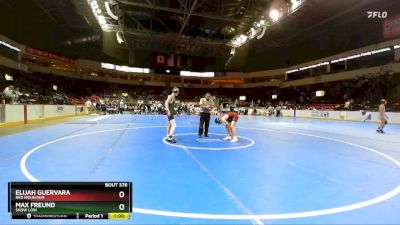 120 lbs Cons. Round 4 - Max Freund, Show Low vs Elijah Guervara, Red Mountain