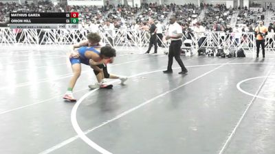 138 lbs Consi Of 8 #2 - Mathius Garza, CA vs Orion Hill, CA