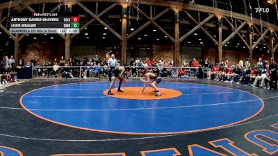 106 lbs Quarters & 1st Wb (16 Team) - Luke Mealer, Sonoraville vs Anthony Gaines-Shavers, Columbus