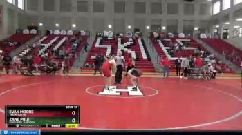 220 lbs Round 1 - Evan Moore, Thompson HS vs Zane Pruitt, Southside, Gadsden